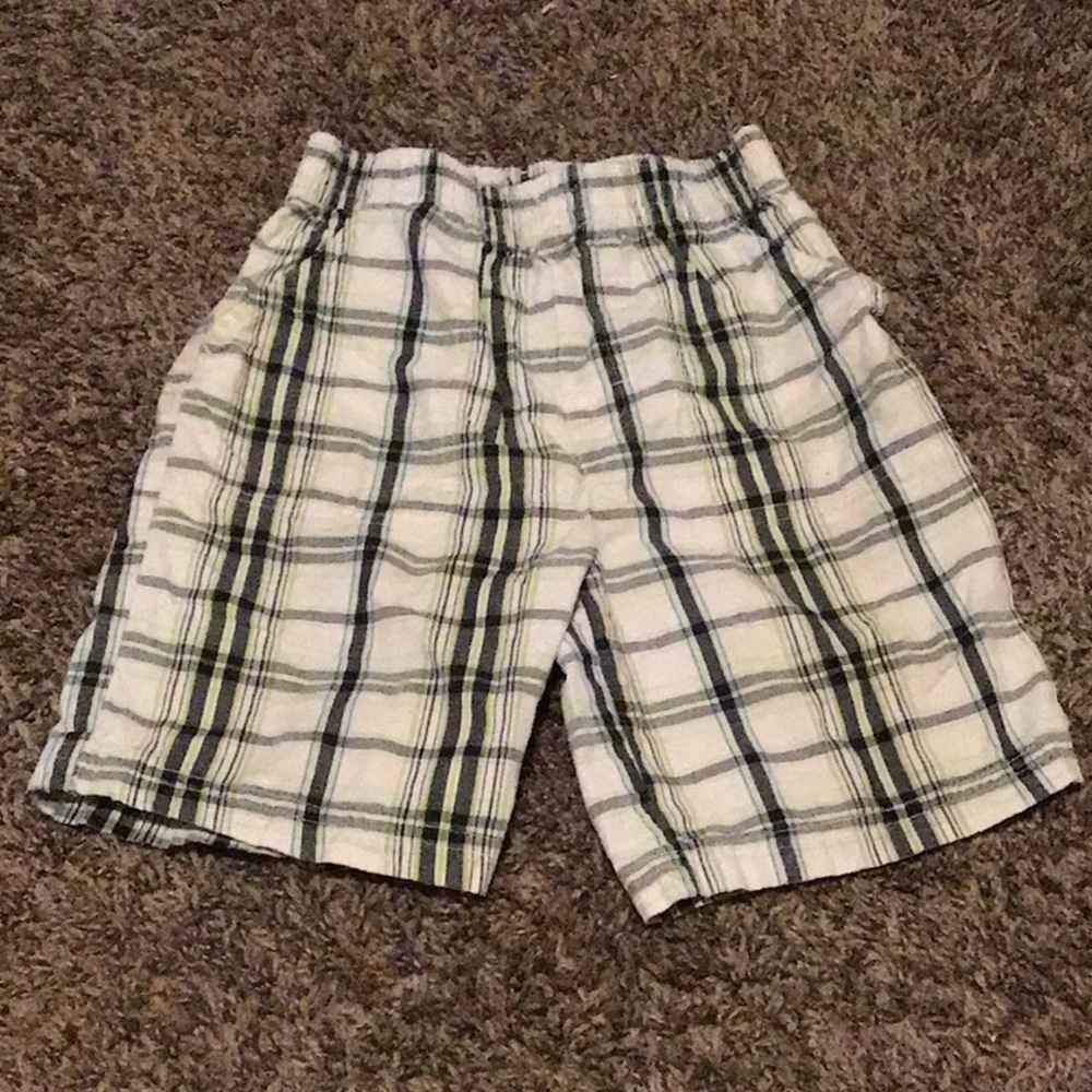 Plaid shorts